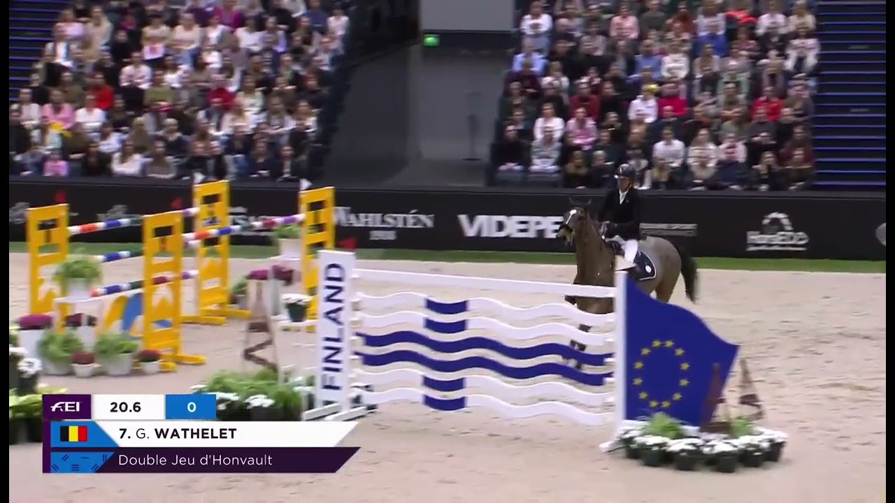 Double Jeu d'Honvault - CSI 5*-W Helsinki - World Cup GP