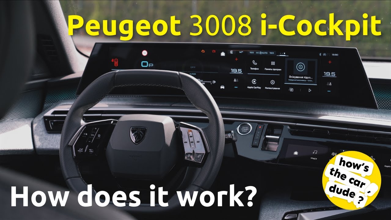 Peugeot 3008 i-Cockpit &ndash; The Futuristic Driving Experience!