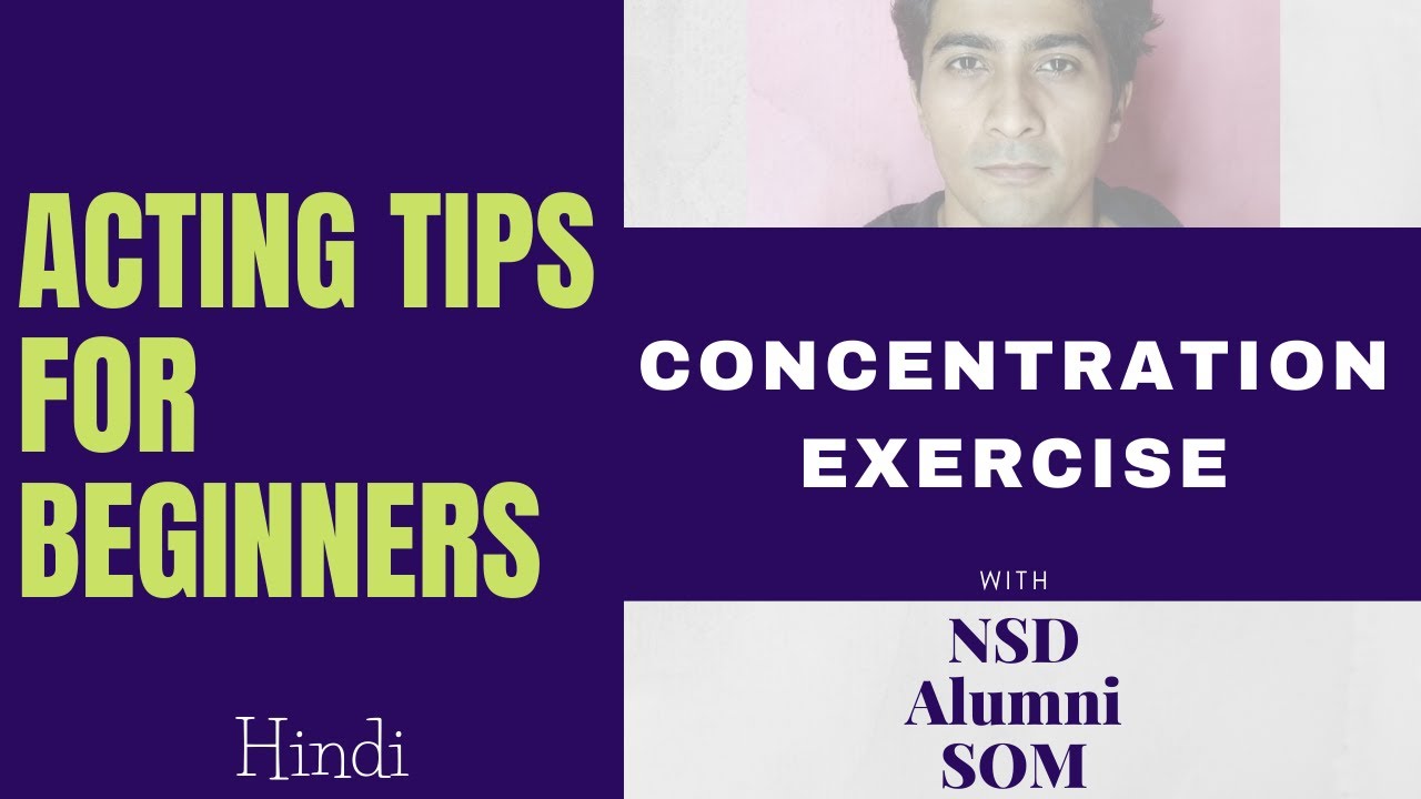 Acting tips for beginners in hindi | Improve Concentration | Exercise | Online Acting Tips | BBT