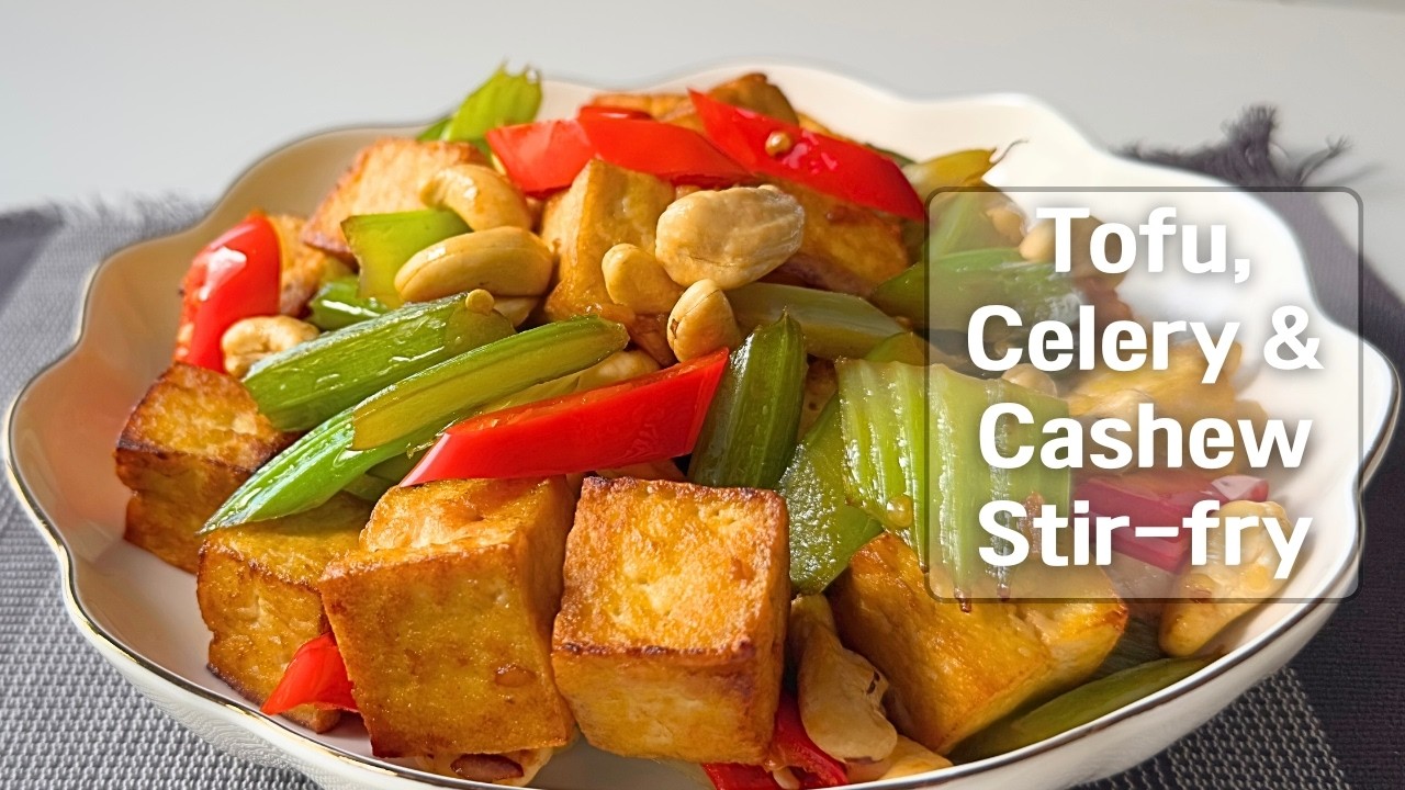 Bland? You're missing out! Meet My Protein BFF: Tofu Stir-fry