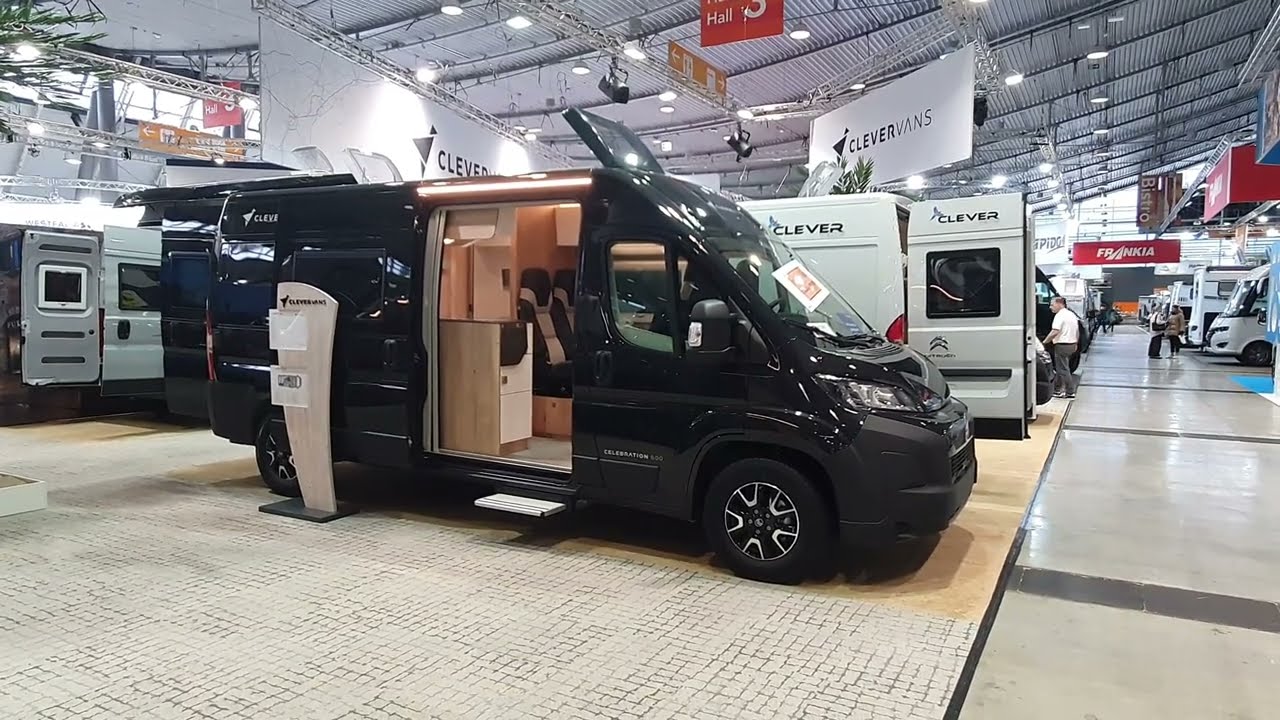 66k Clever Vans Celebration 600 campervan review.  A much more attractive vehicle than it was!