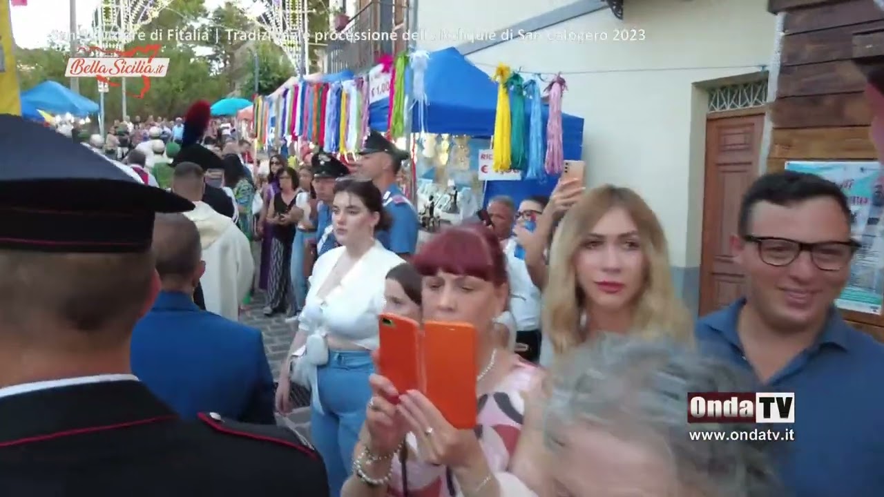 Processione delle Reliquie di San Calogero a San Salvatore di Fitalia 2023