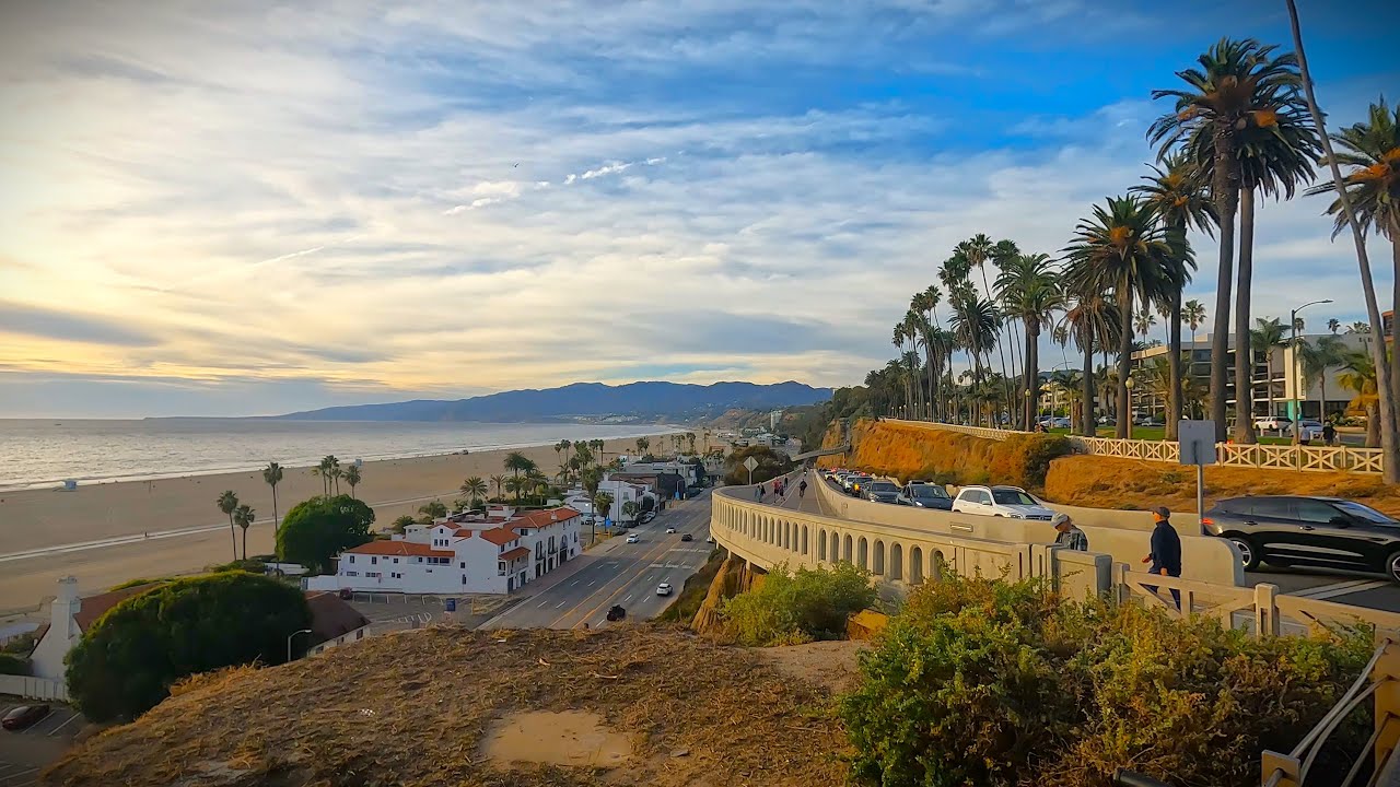 Touring Palisades Park, Santa Monica Bluff