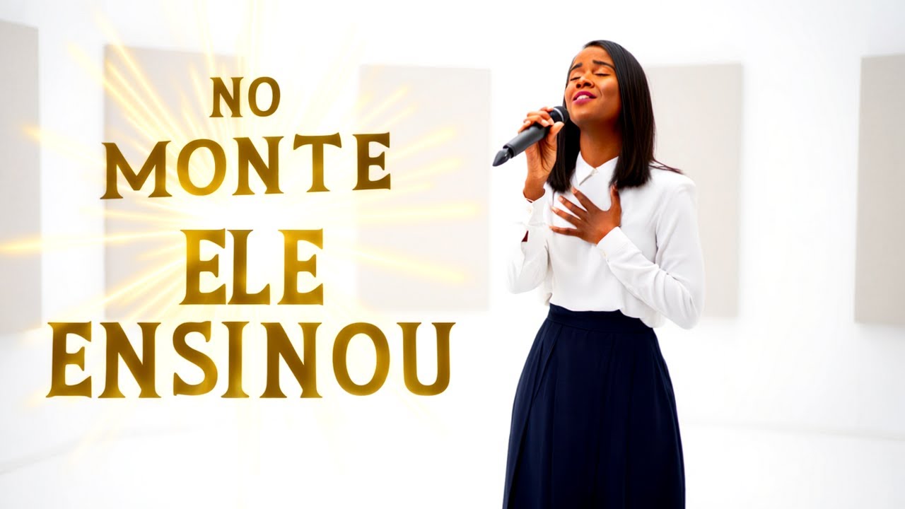 NO SERMÃO DO MONTE JESUS ENSINOU GRANDES COISAS - Musica Gospel Cheia de Mensagens e Unção
