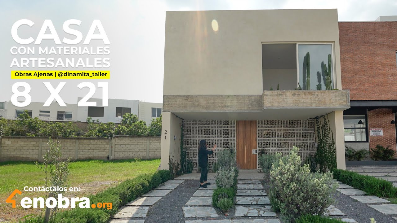 CASA con MATERIALES ARTESANALES | Obras Ajenas | @Dinamita_taller