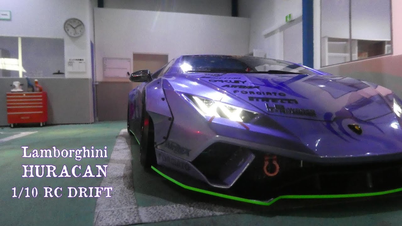 Lamborghini HURACAN 1/10 RC DRIFT
