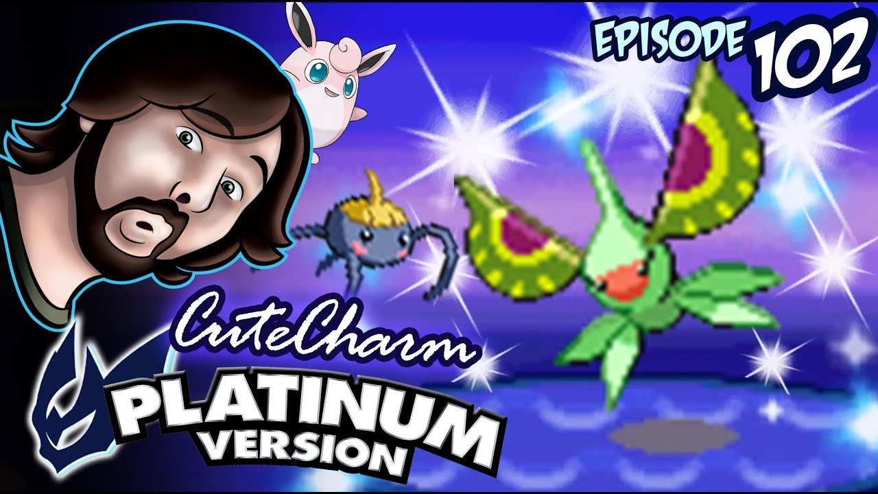 Deep Jungle Shiny Masquerain! Ep.102 Platinum Cute Charm