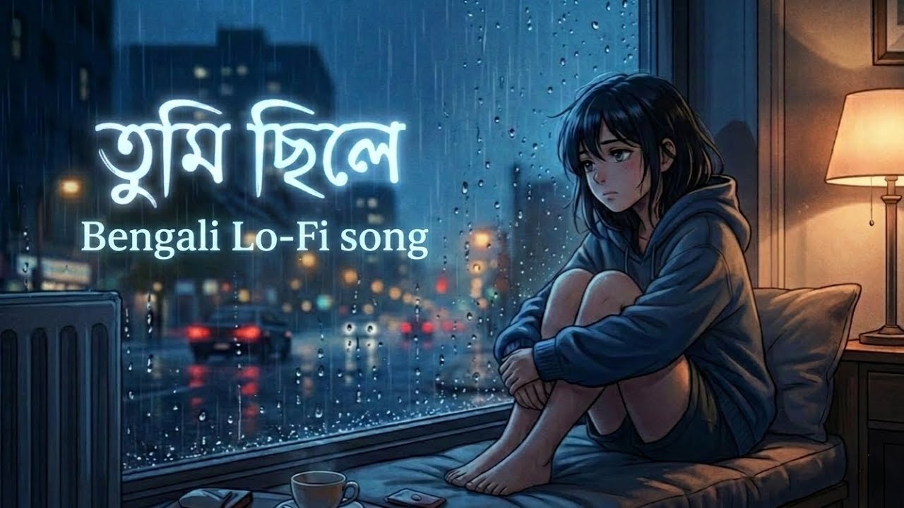 Tumi Chile 💔 | Bengali Sad Lo-fi Song | Rainy Night Vibes | Study • Sleep • Relax