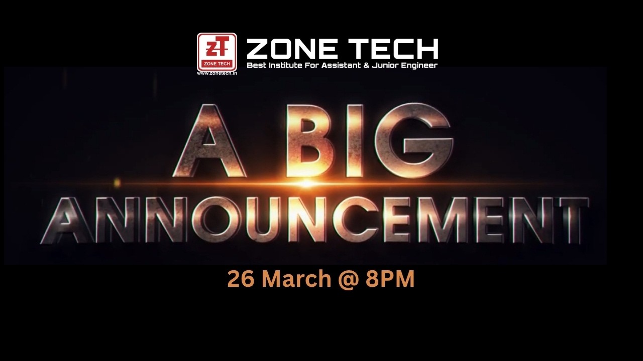ZONE TECH Institute Big Update II सभी Students के लिए Important Announcement For AE/JE II DON'T MISS