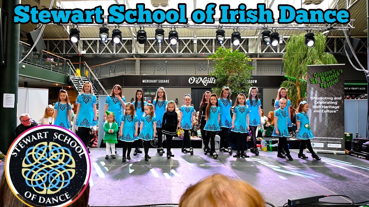 The Stewart School of Irish Dance -  Glasgow's St. Patrick's Day 2025