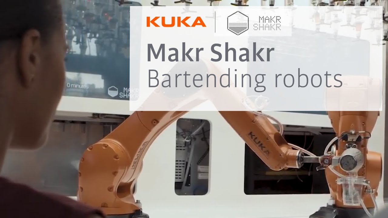A rooftop robot bartender in Milan: Dolce Vita by KUKA and Makr Shakr