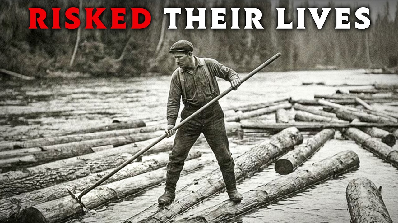 How America Floated Millions of Logs Down One River in the 1880s