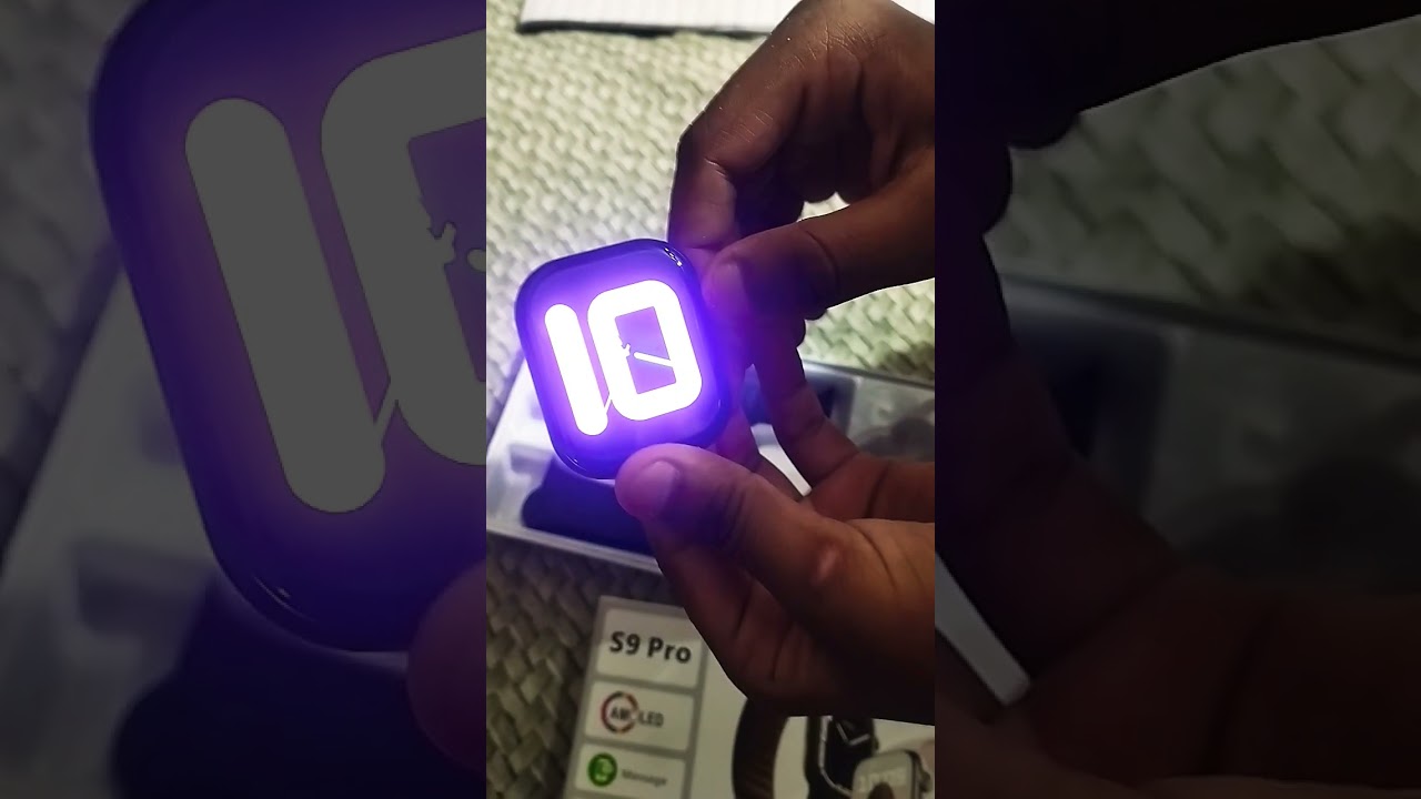 S9 PRO WATCH AMOLED DISPLAY