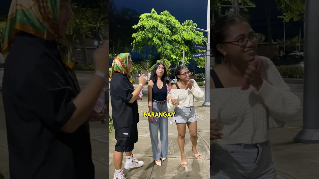 Ano ang english ng baranggay #interview