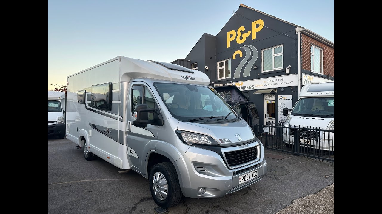 Видеопередача самолета Elddis Majestic 175, часть 1.