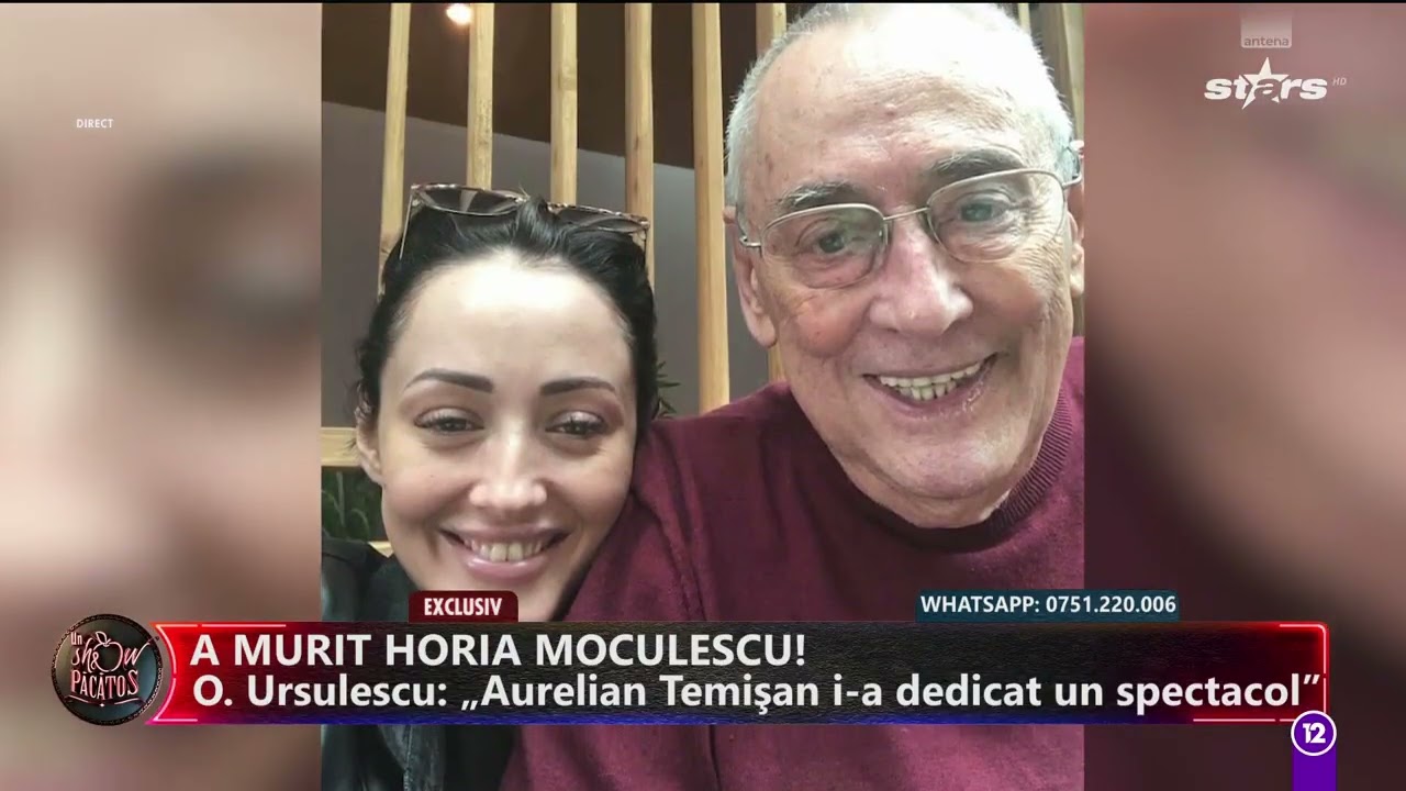 A murit Horia Moculescu! Generația de aur deplânge pierderea legendei muzicii românești