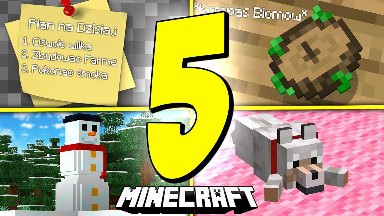 5 NIEZWYKŁYCH MODÓW W HISTORII MINECRAFT!