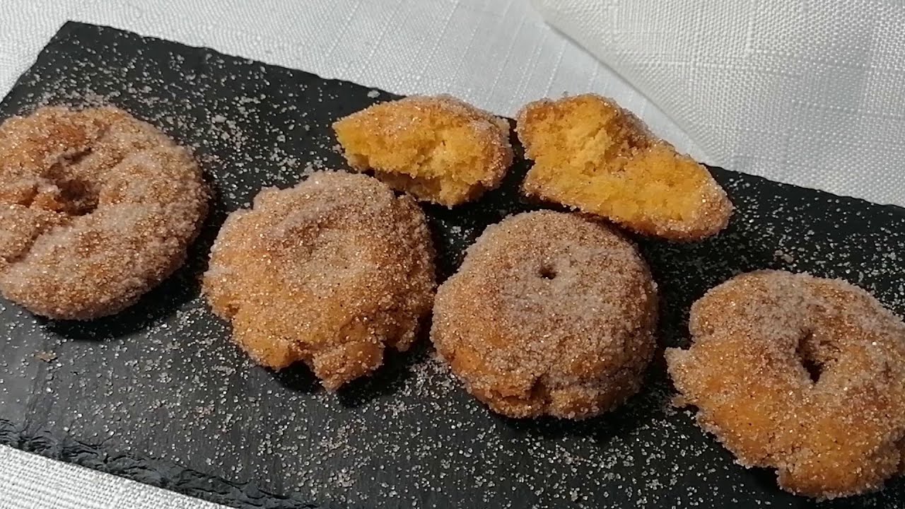 ROSQUILLAS fritas de la abuela de NATILLAS, ¡esponjosas! Cuando pruebas una no puedes dejar de comer