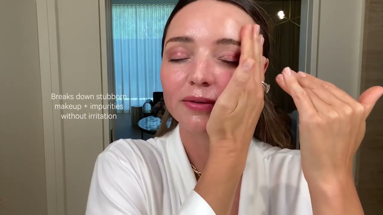 Miranda Kerr on our NEW Active Algae Calming Cleansing Balm