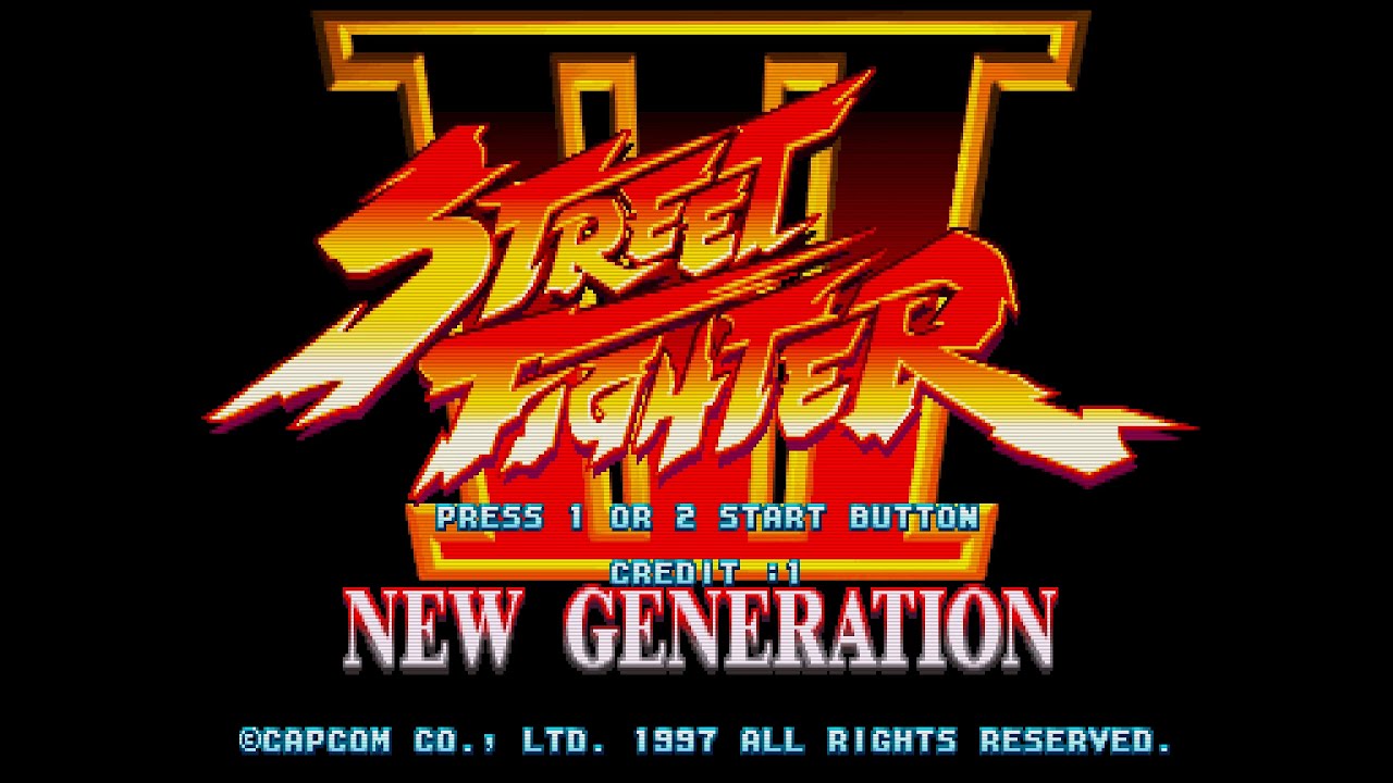 Street Fighter III: New Generation (Arcade) 【Longplay】