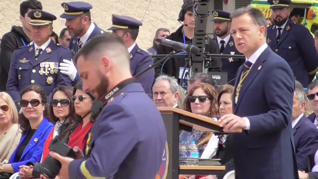 2024.04.28. Jura de Bandera Recinto Ferial Albacete, 50 Aniversario del Ala 14.