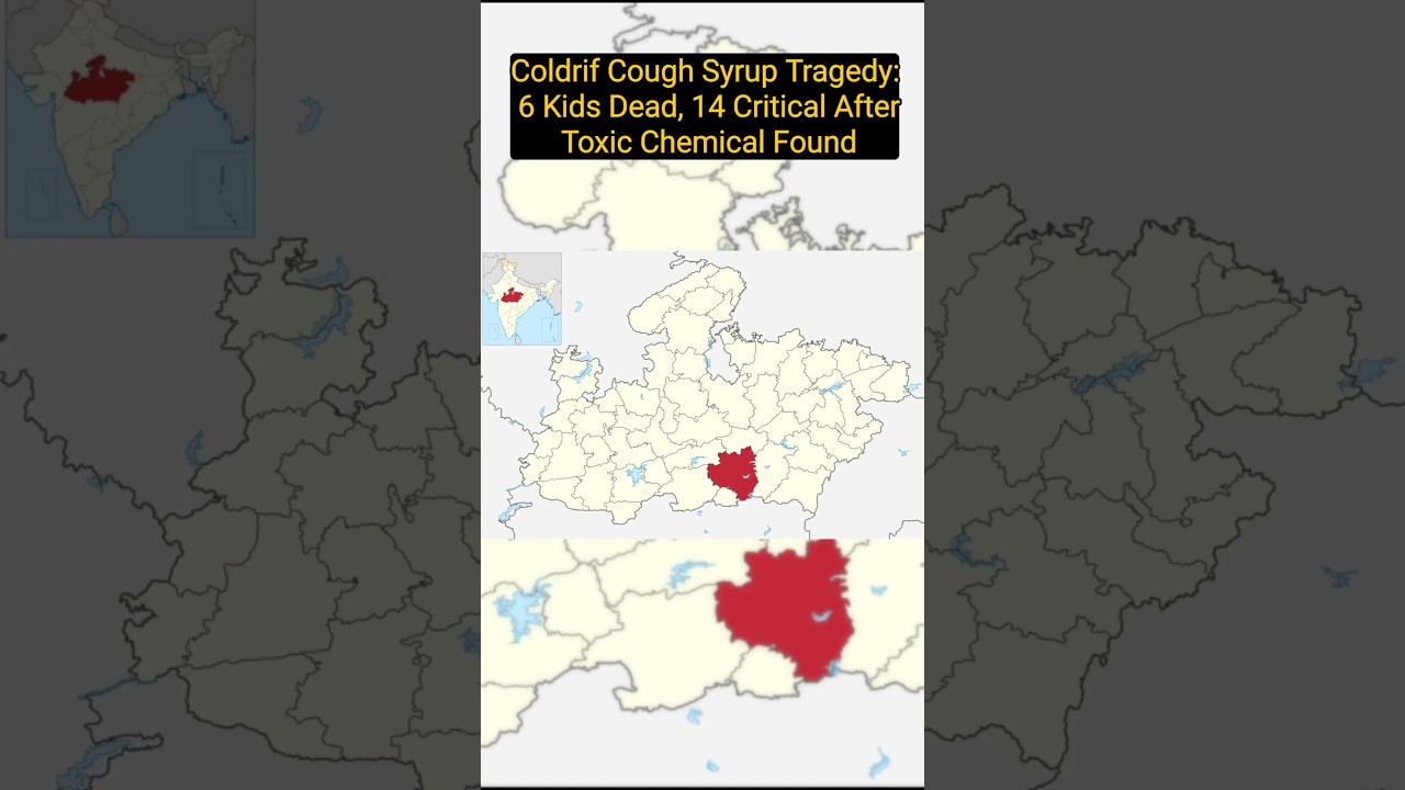 Coldrif Cough Syrup Tragedy: 6 Kids Dead, 14 Critical After Toxic Chemical Found