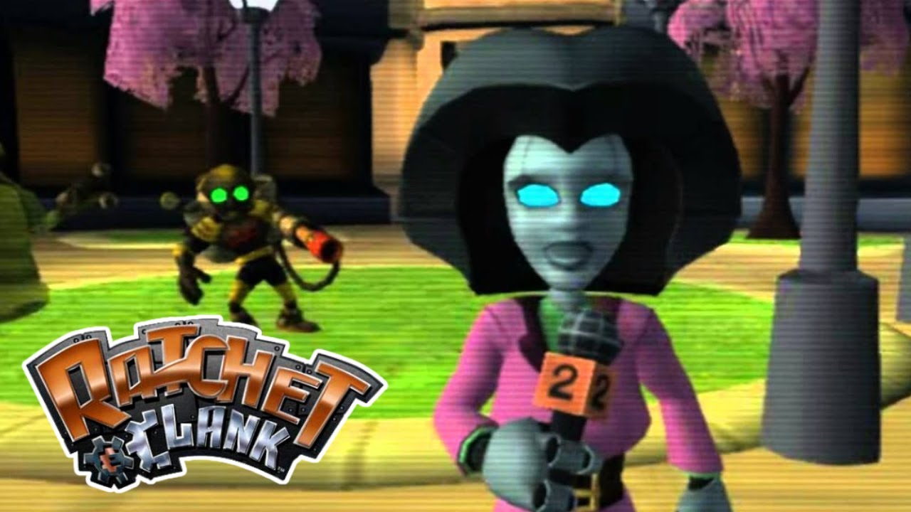 PS2 Ratchet and Clank - Blackwater City Hoverboard Races - Part 2