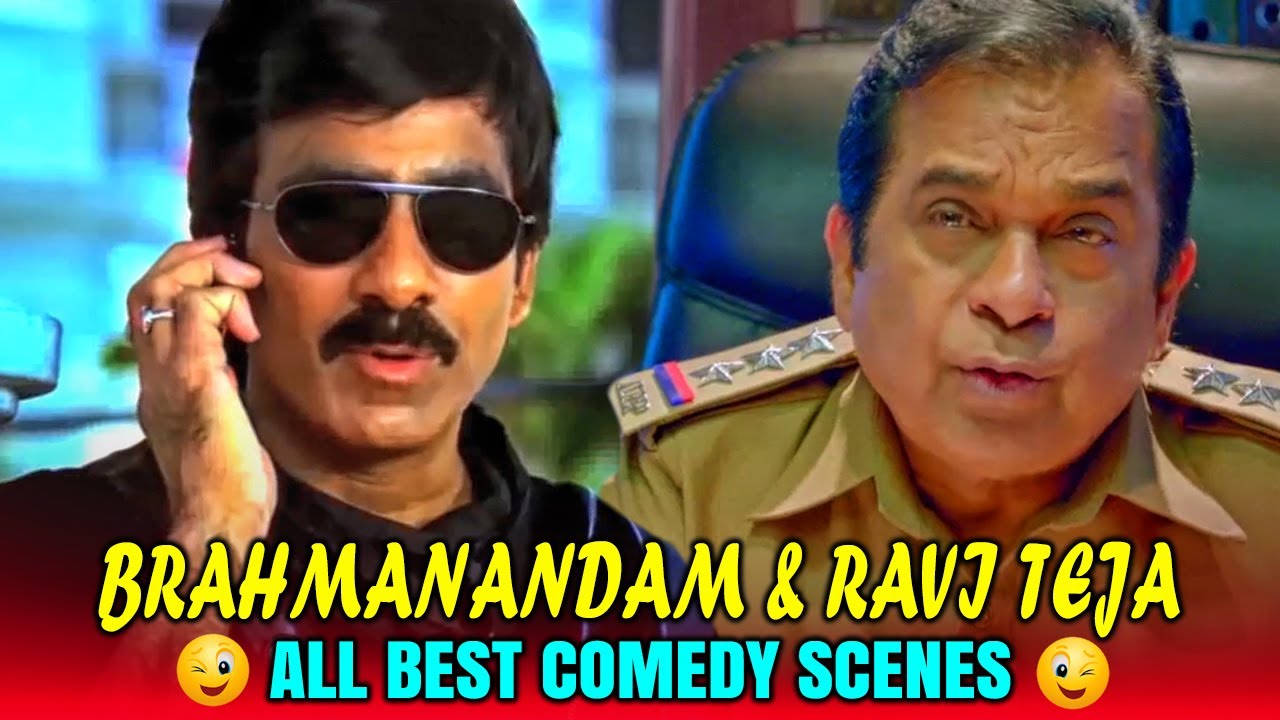 Brahmanandam All Best Comedy Scenes With Ravi Teja | रवि तेजा और ब्रह्मानंदम का कॉमेडी