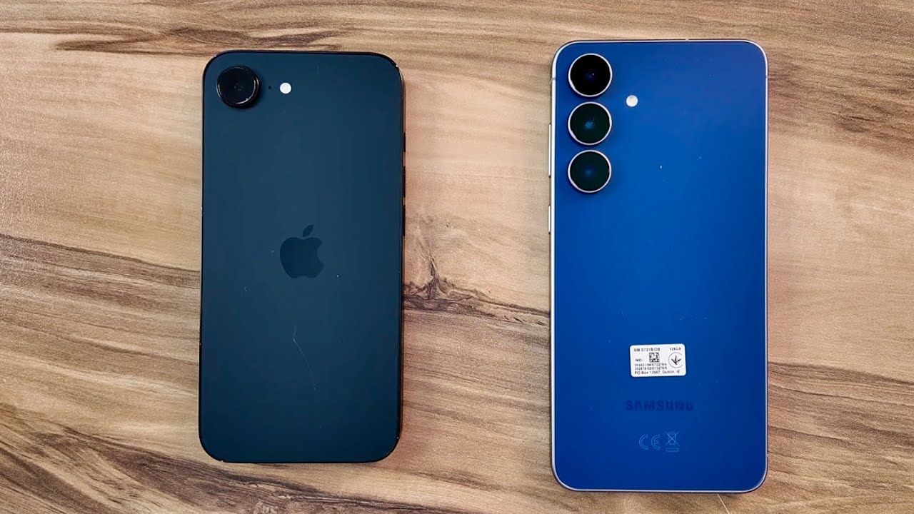 iPhone 16e против Samsung Galaxy S25FE