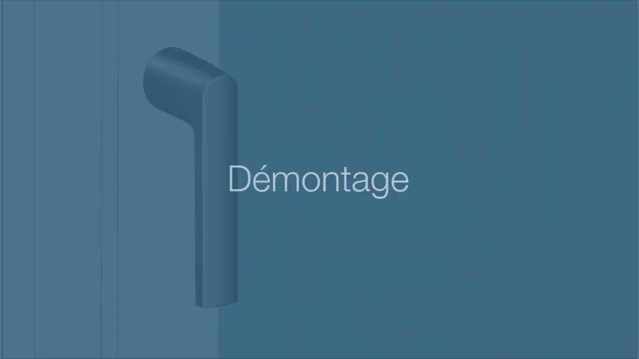 Poignée de fenêtre Hoppe Kompakt - Montage et démontage
