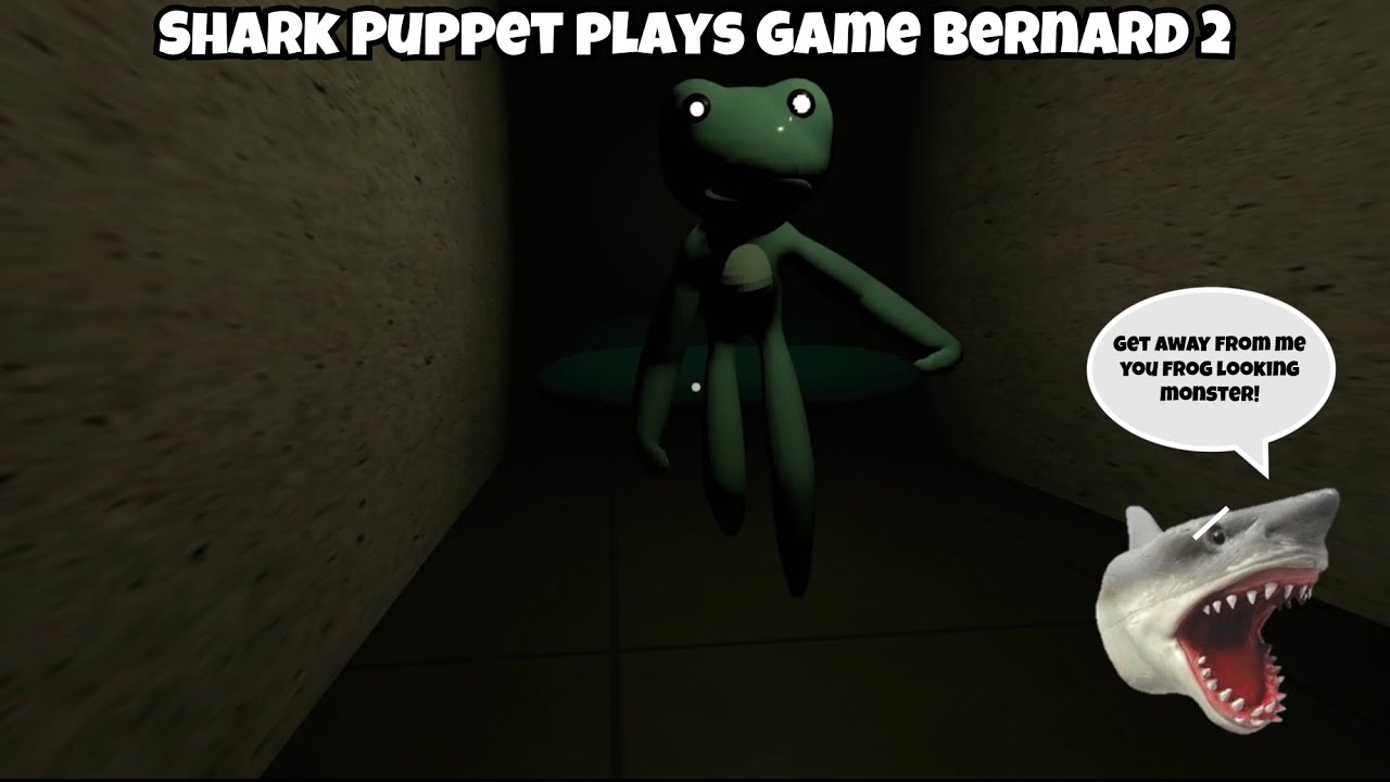 SB Movie: Shark Puppet plays Game Bernard 2!