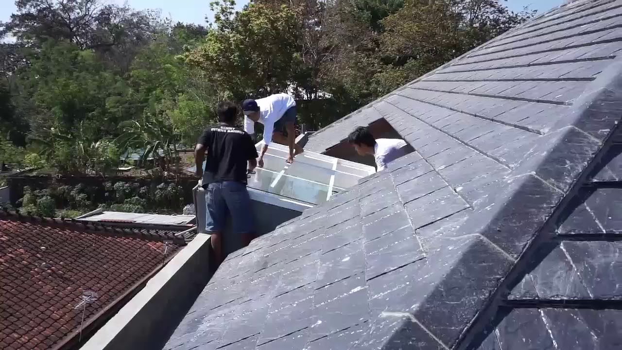 Kanopi Sky Light dengan kaca tempered 8mm