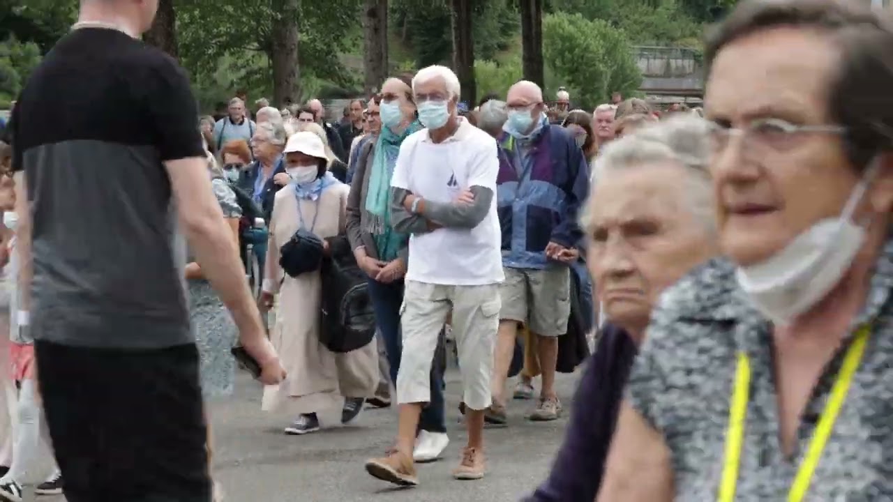 Westminster Lourdes 2022 - Eucharistic Procession - 26 July