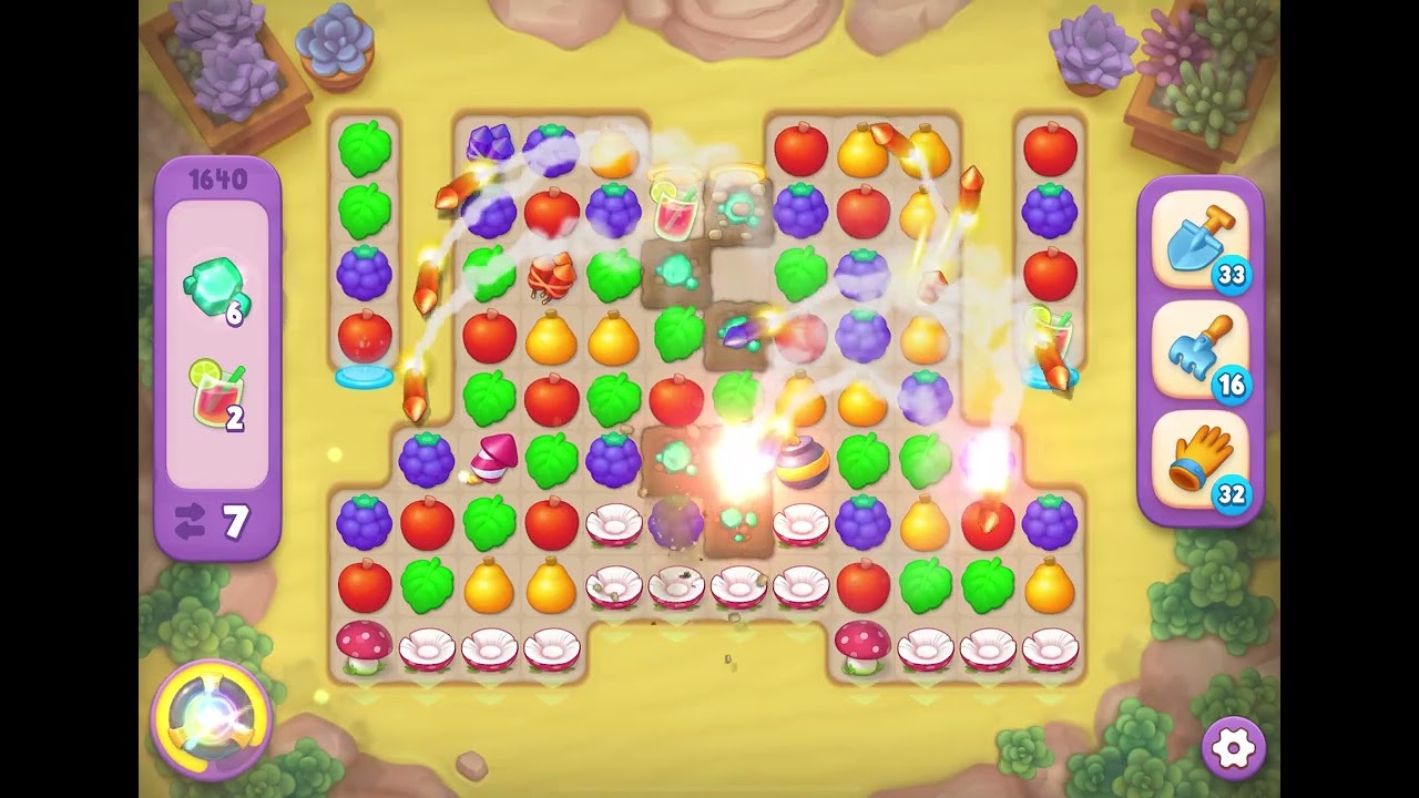 Gardenscapes Level 1640 Super Hard NO BOOSTERS