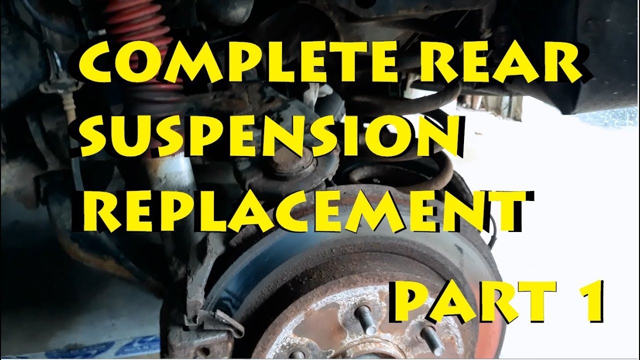 2004 Nissan Armada Rear Suspension Part 1 - Removal