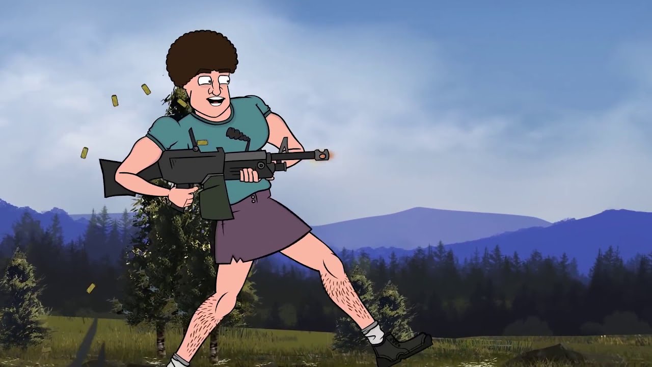 PUBG Мультфильм - Скины\ Player Unknown's Battlegrounds Анимация
