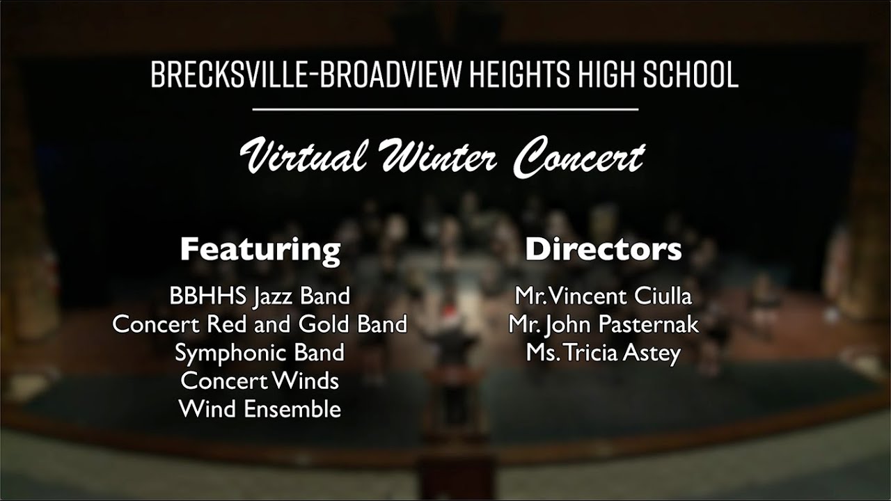 BBHCSD Winter Band Concert 2020