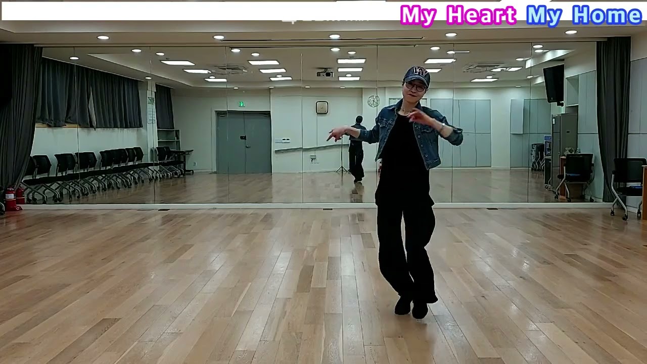 MY HEART MY HOME LINE DANCE(IMPROVER), Heather Barton & Alexis Strong(April 2025)