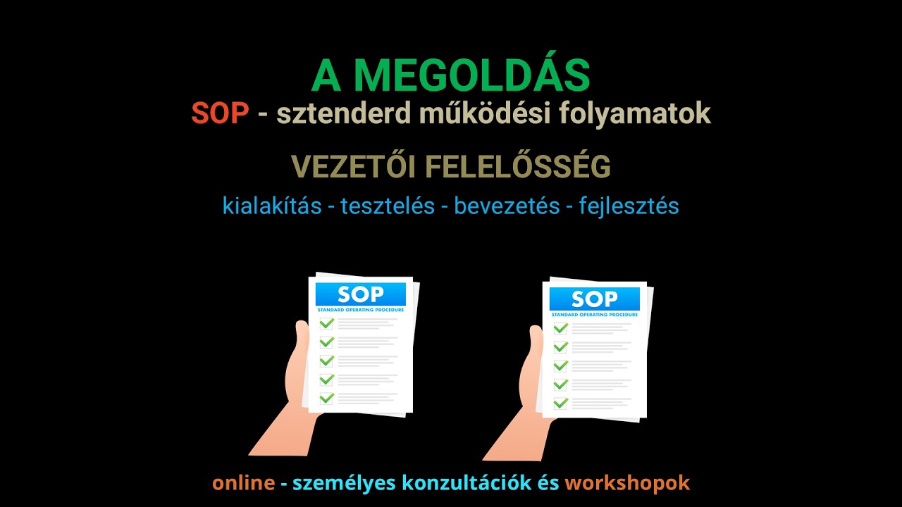 GARANTÁLT káosz SOP nélkül - Állandó félreértések a csapatban? Kommunikáció romokban SOP nélkül!