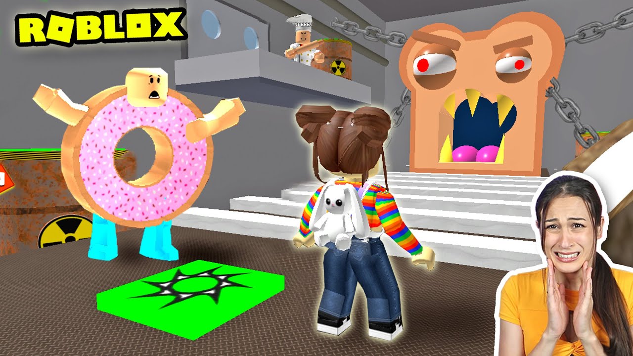 ROBLOX: ONTSNAPPEN UIT DE HORROR BAKKERIJ! - Obby || Let's Play Wednesday