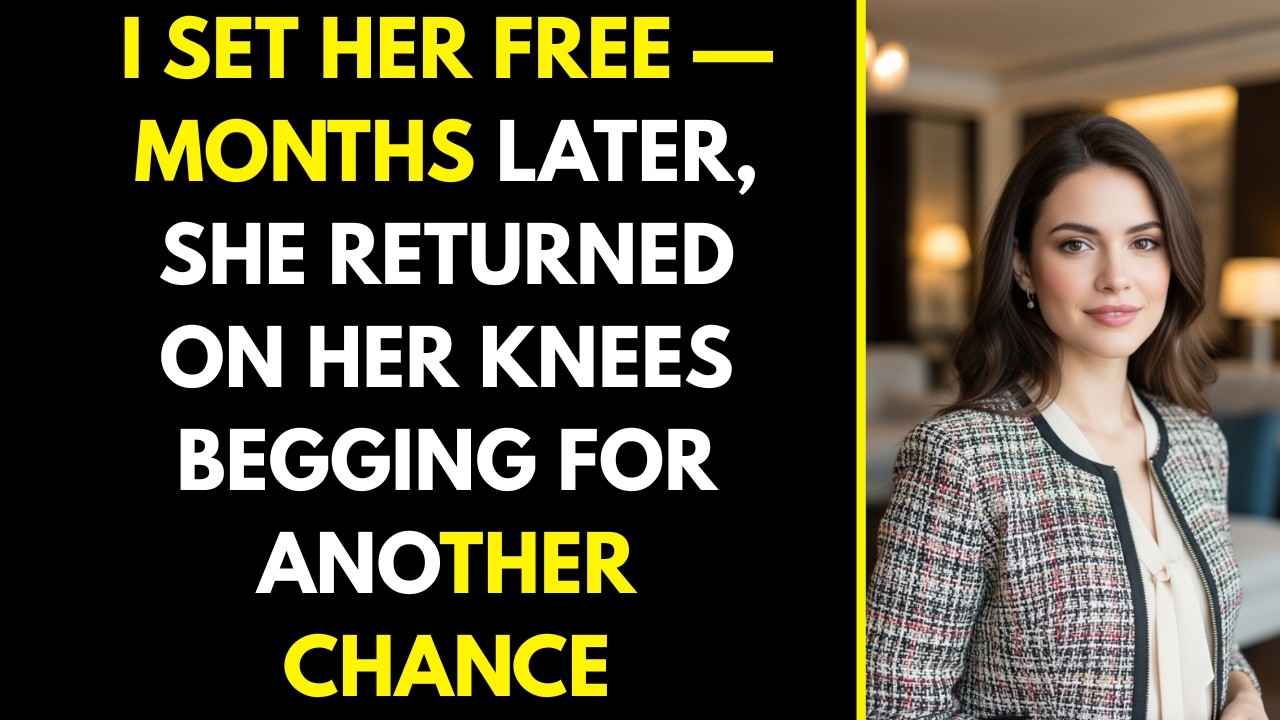 I Set Her Free — Months Later, She Returned on Her Knees Begging for Another Chance