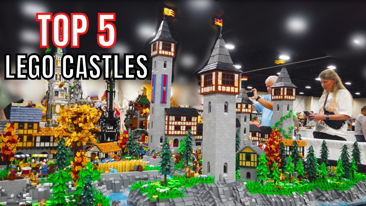 TOP 5 LEGO CASTLES - Brickslopes 2024