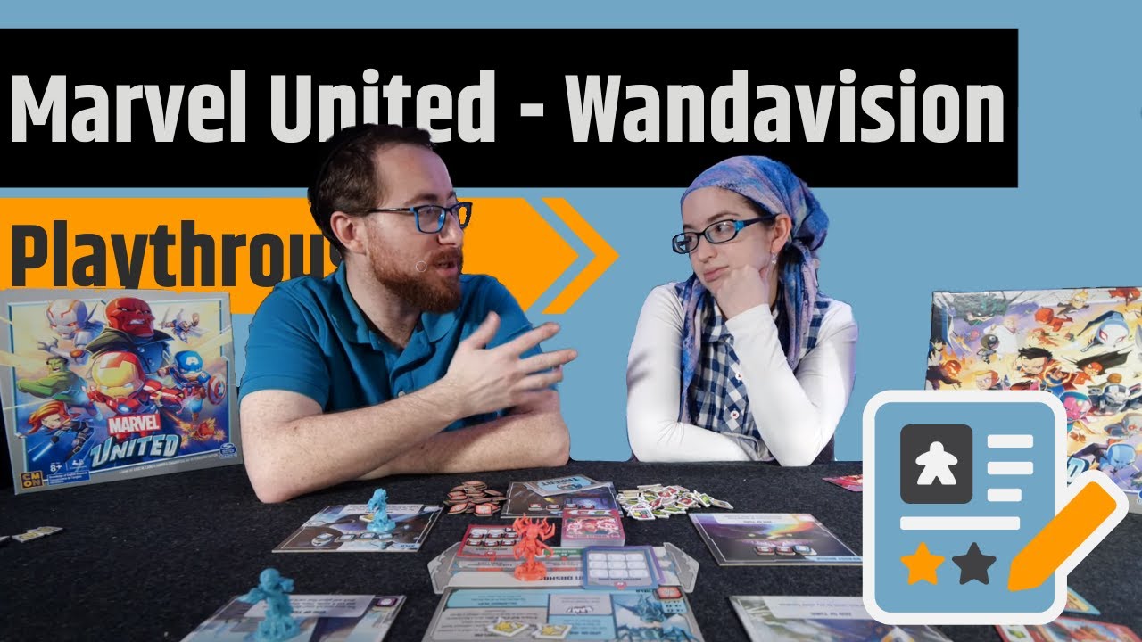 Marvel United Stretch Goals Playthrough - Hela vs WandaVision