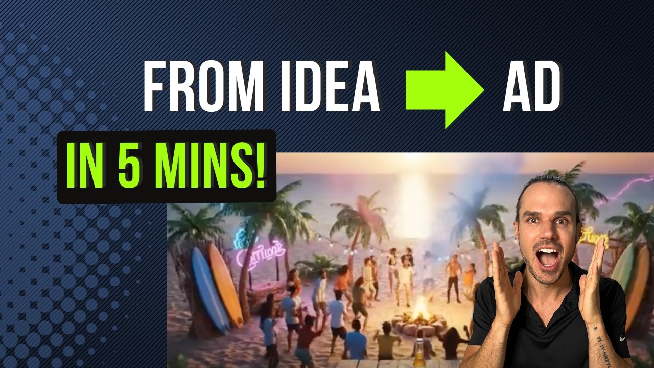 Make $100,000-Quality Ads in MINUTES with AI (VEO 3 Demo)