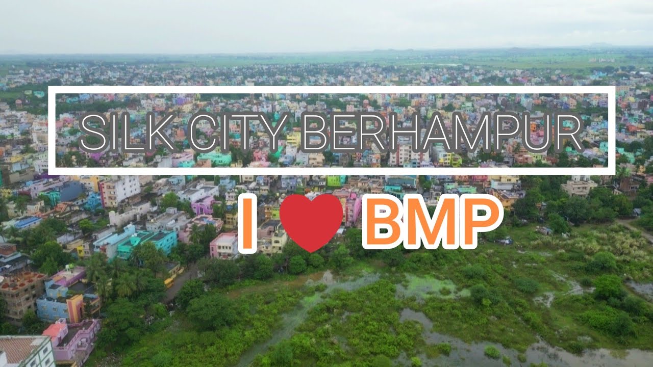 Silk City Berhampur | Berhampur City View | Berhampur City Drone View | Berhampur Town