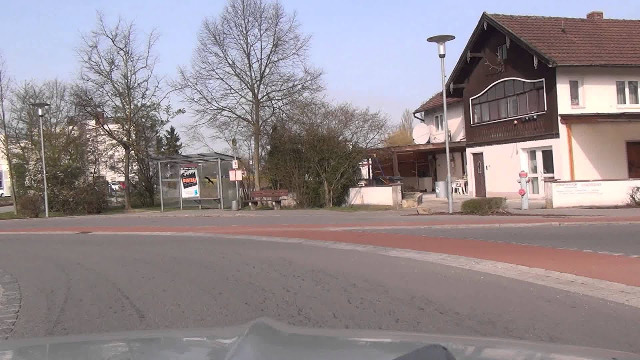 Möding Bach Landau an der Isar Weindlschwaige Harburg Weihern BRD 14.4.2015