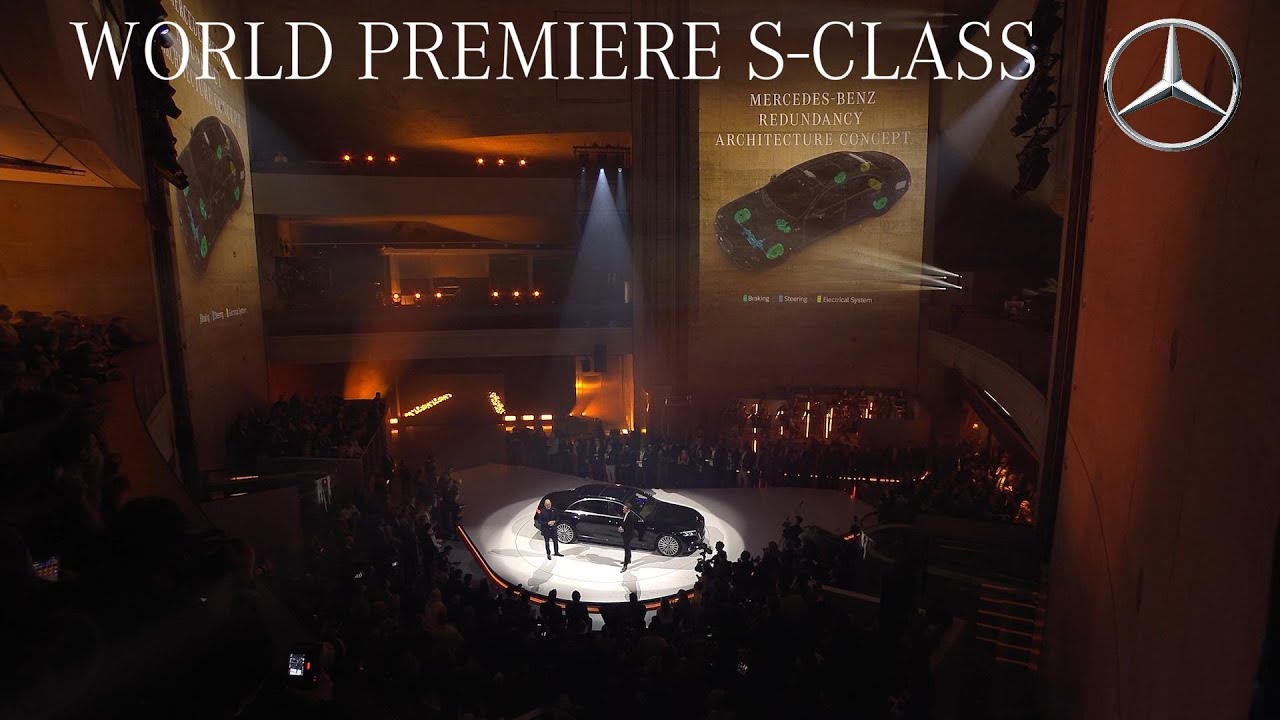 New Mercedes-Benz S-Class 2026 world premiere in Stuttgart