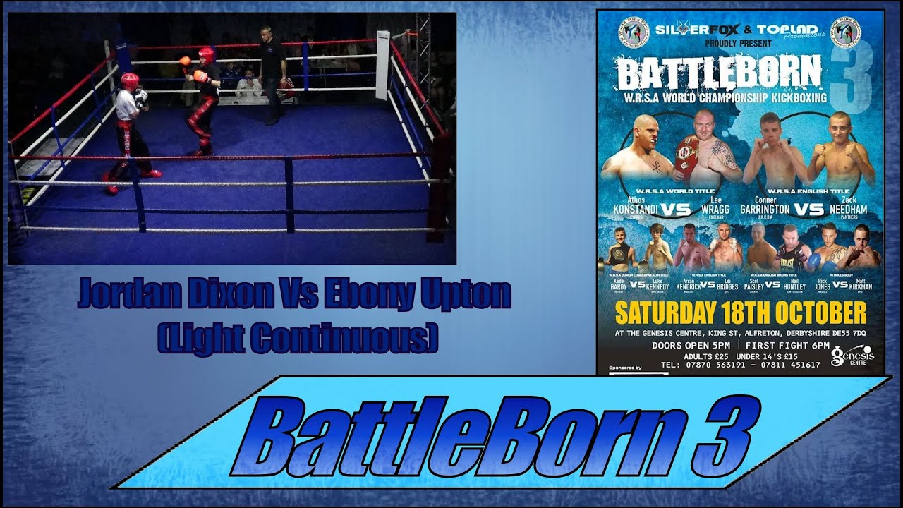 Jordan Dixon Vs. Ebony Upton (Light Continuous) BattleBorn 3