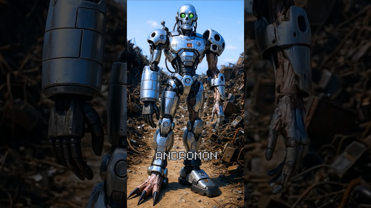 Digivolution Season 1 Part 35 #Digimon #Digimonevolution #Animesong #Andromon