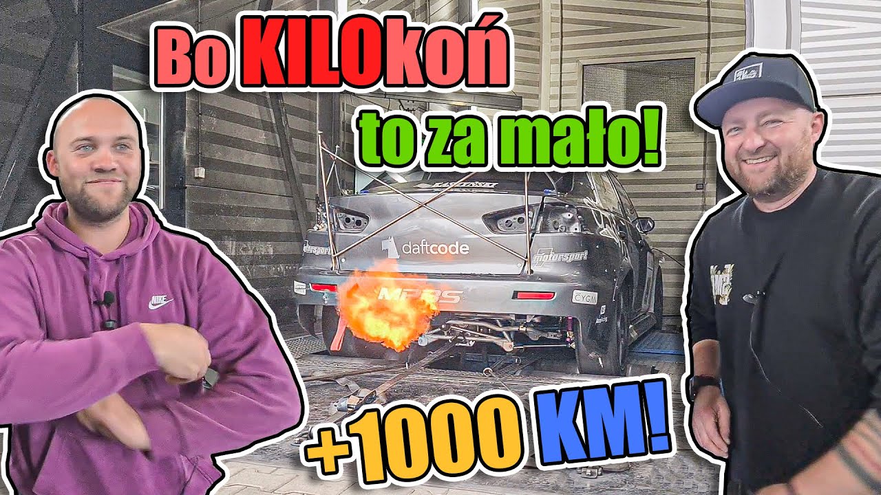 Lutek - Mitsubishi Lancer na grubo ponad 1000 KM!!